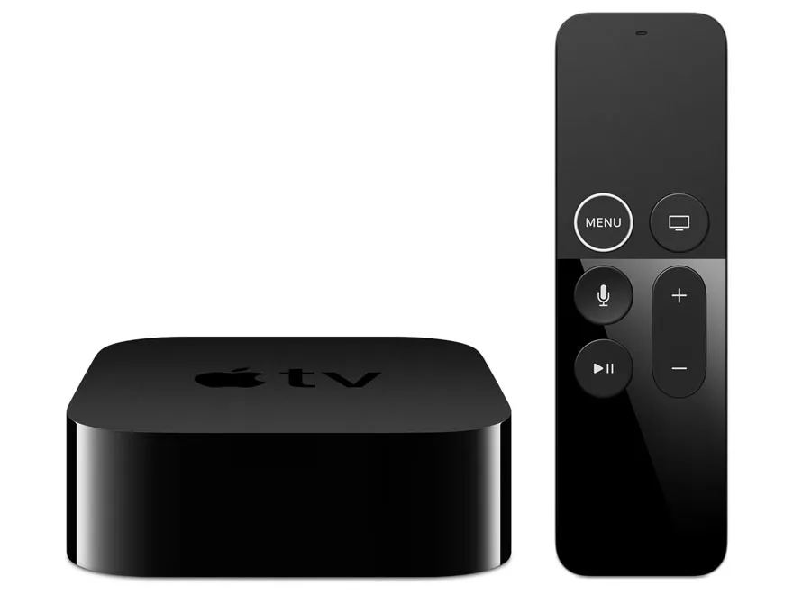 Apple TV 4K and remote