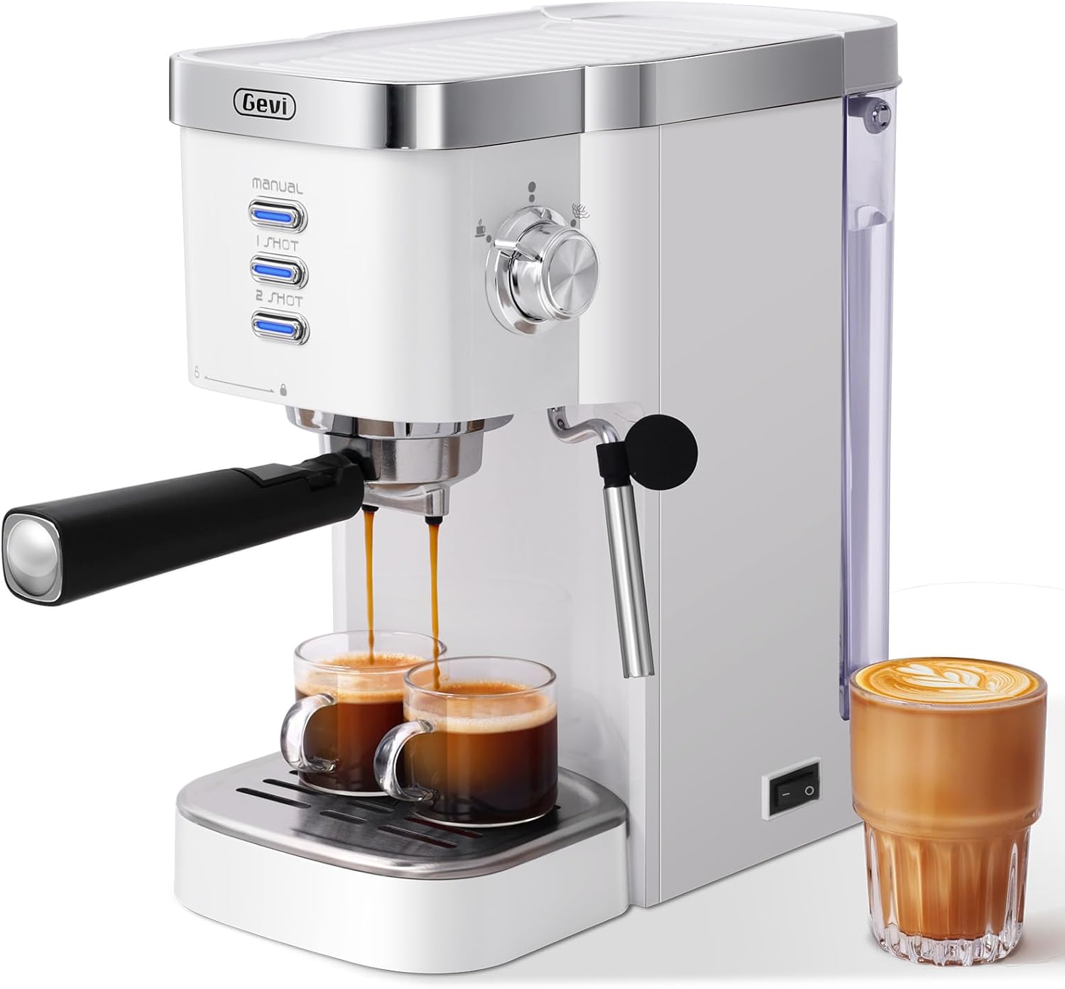 Gevi GECME022 ESPRESSO MACHINE White