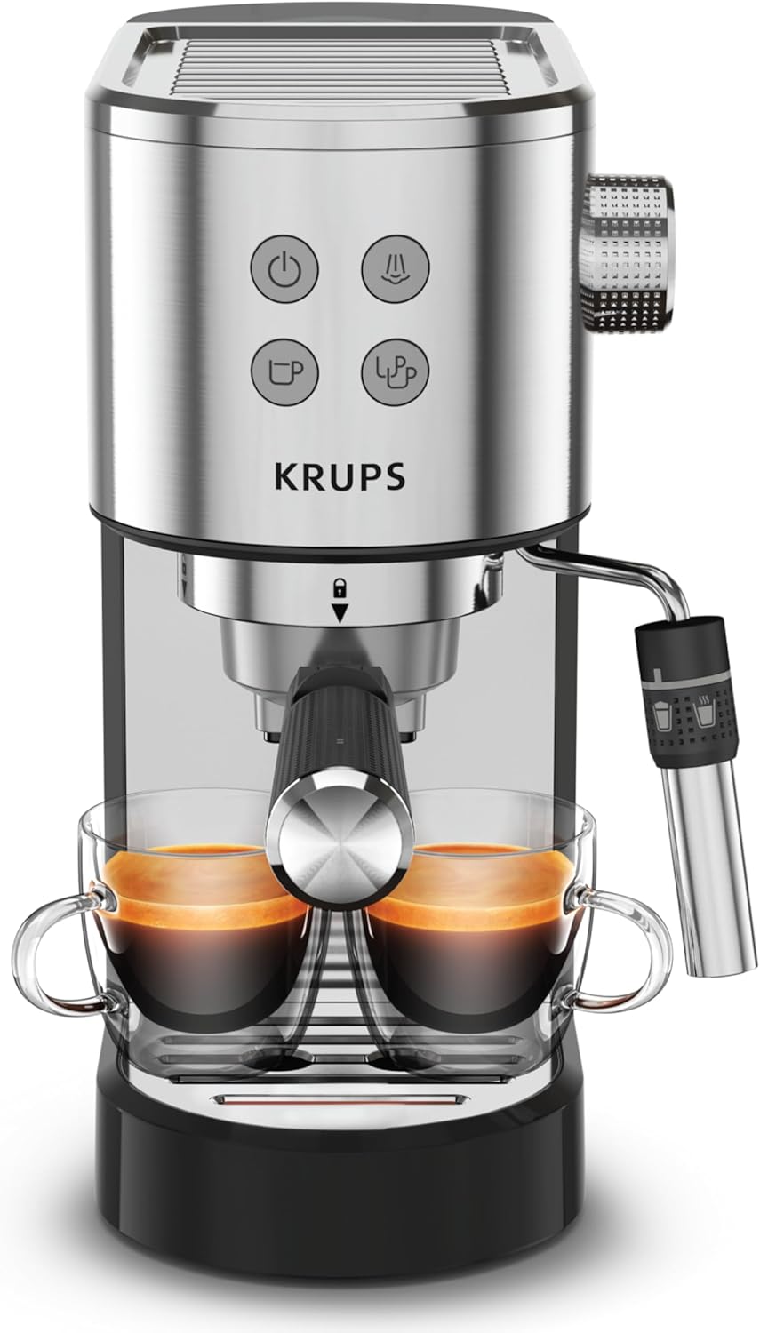 KRUPS Divine Stainless Steel Espresso Machine