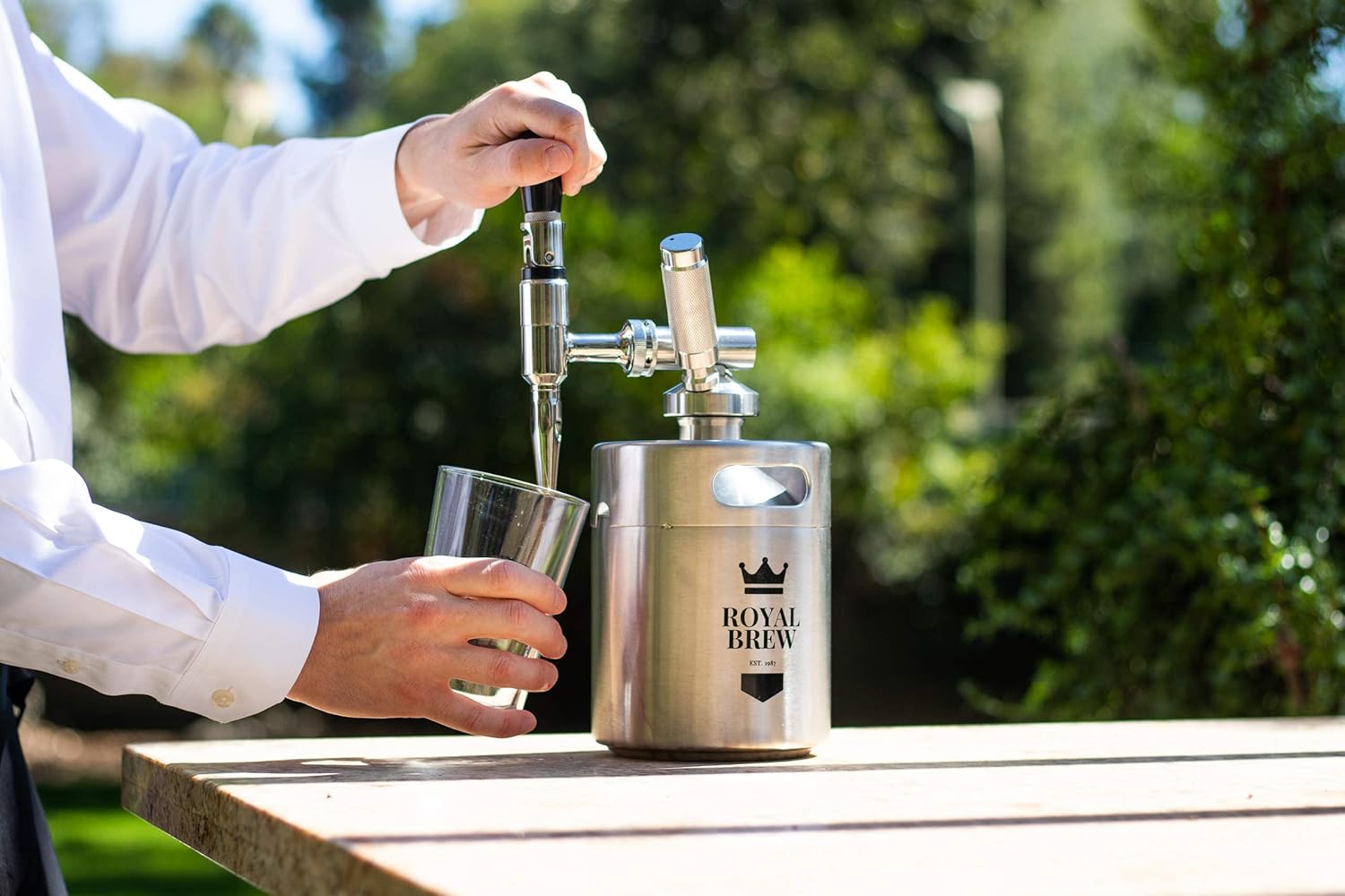 The Original Royal Brew Nitro Cold Brew Coffee Maker