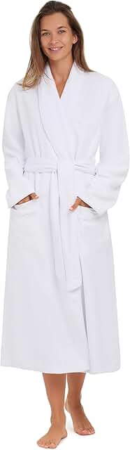 MONARCH Plush Lined Microfiber Bath Robe