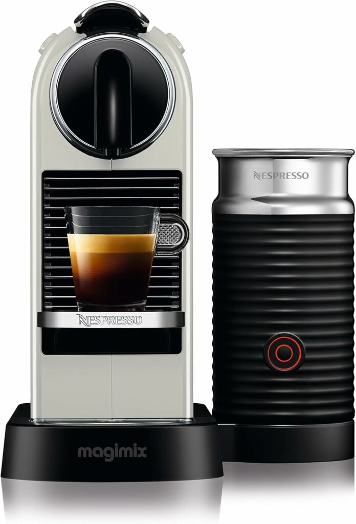 Nespresso Citiz Automatic Pod Coffee Machine with Milk Frother