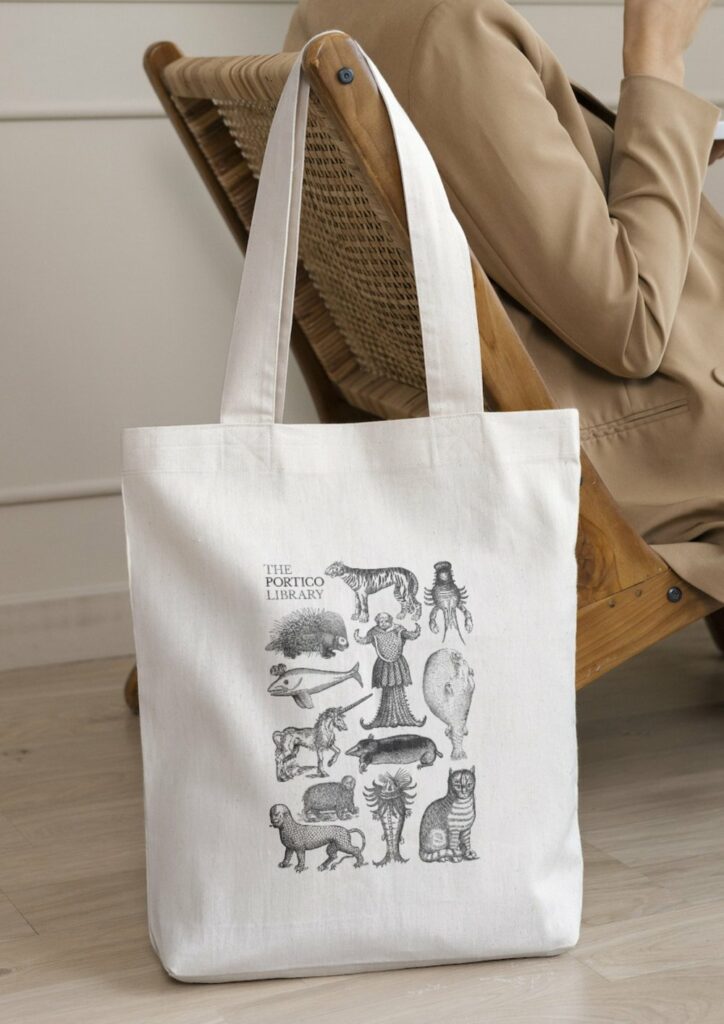 Portico Tote Bag from The Portico Library