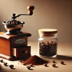 Step 1 measure and grind your coffee