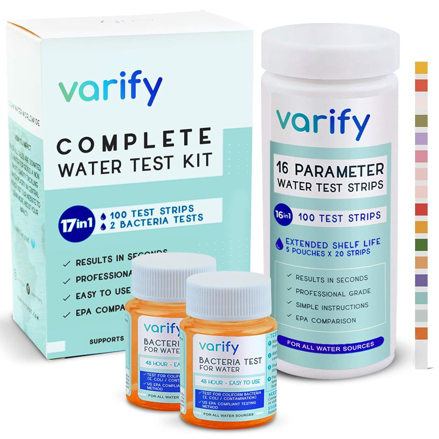 Varify 17 in 1 Complete Drinking Water Test Kit