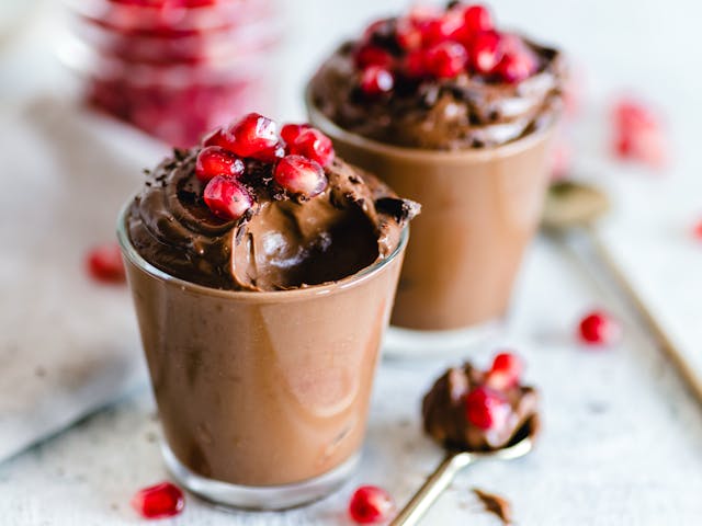 chocolate mousse dessert