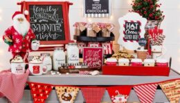 hot chocolate bar ideas by Clean and Scentisible