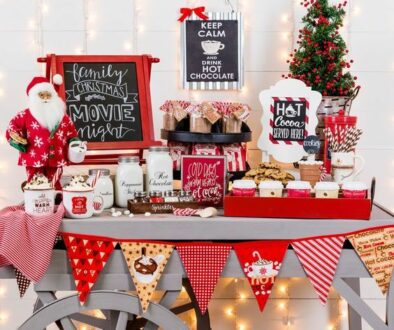 hot chocolate bar ideas by Clean and Scentisible