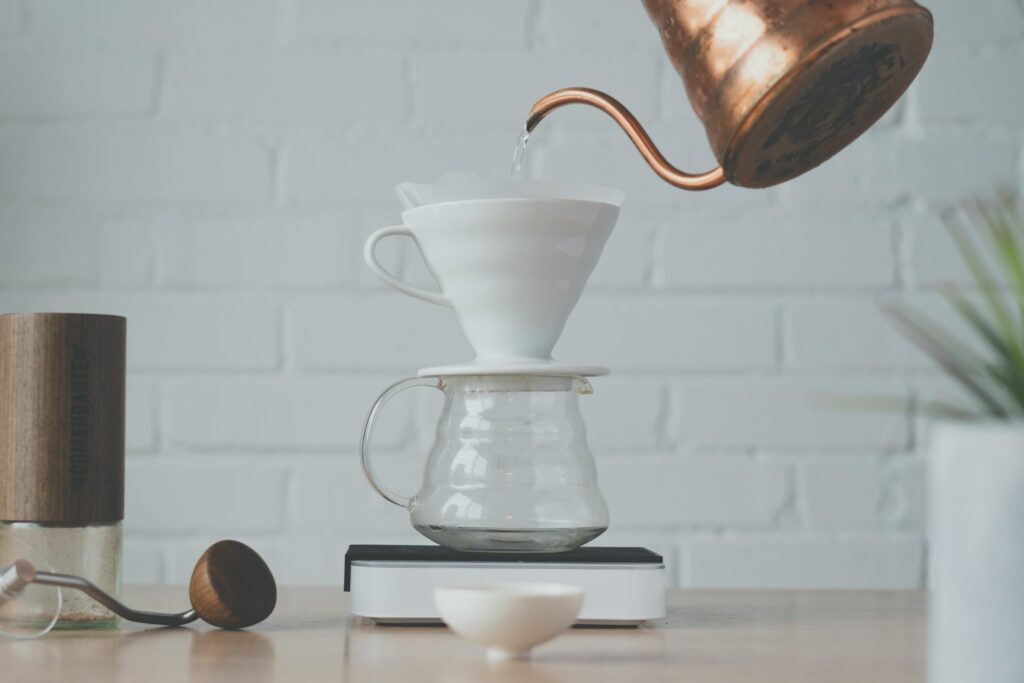 pour over coffee