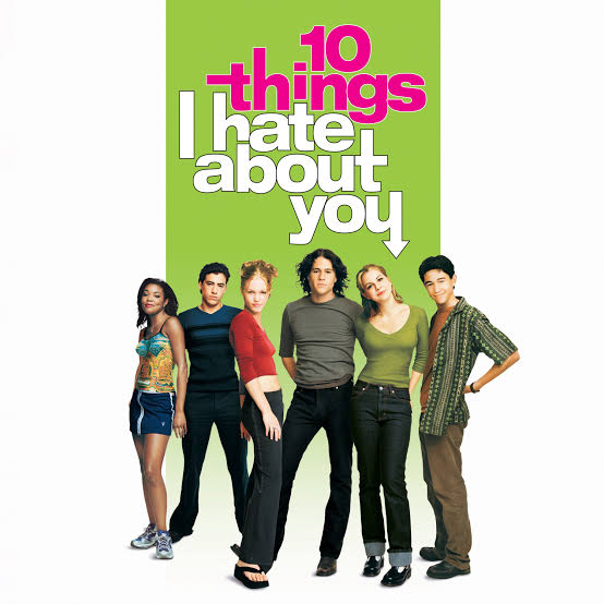 Movie poster for 10 things I hate about you