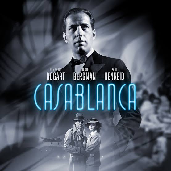 Movie poster for Casablanca