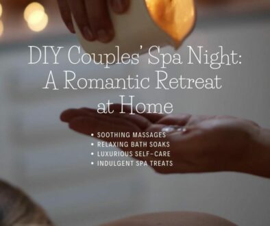 DIY couples spa night