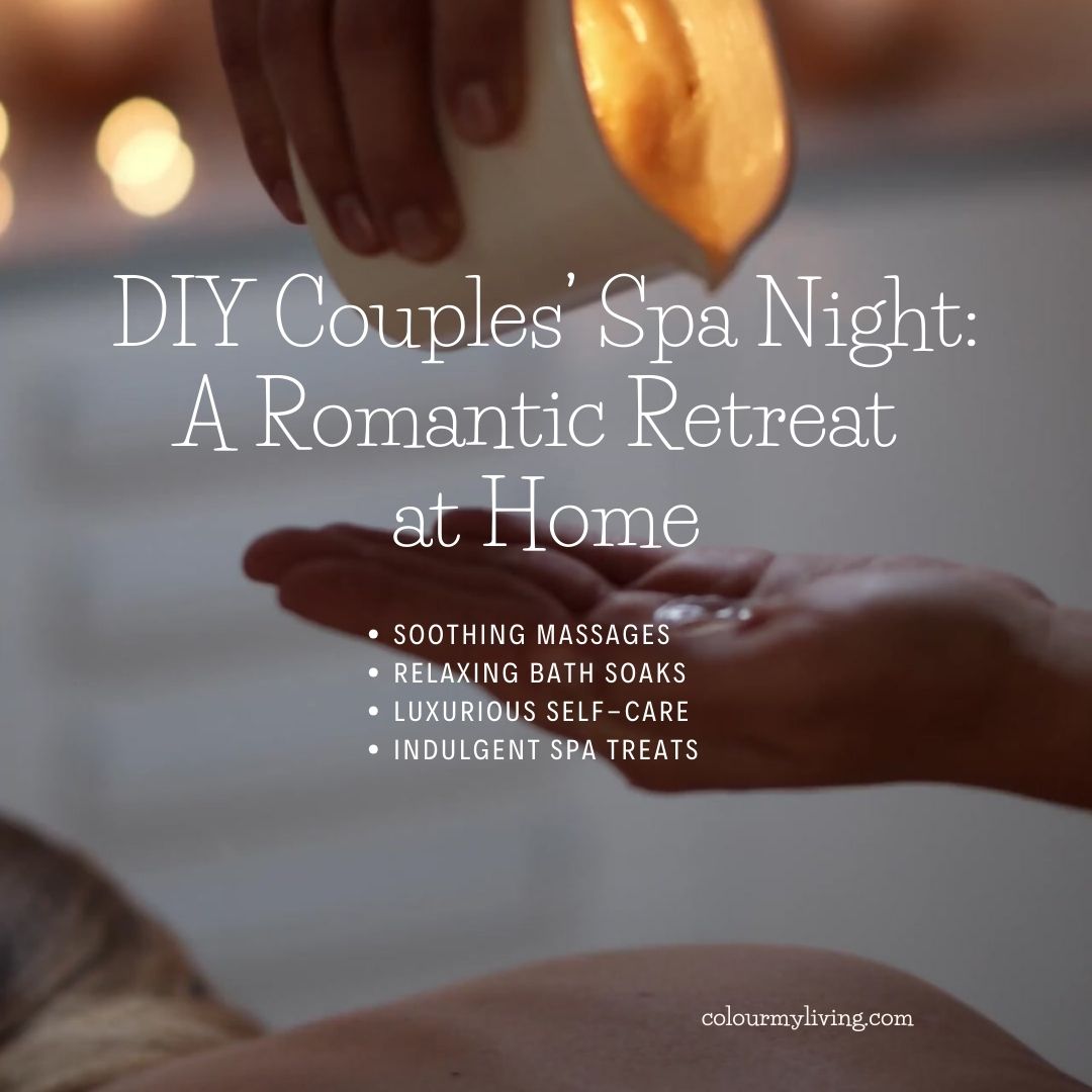 DIY couples spa night