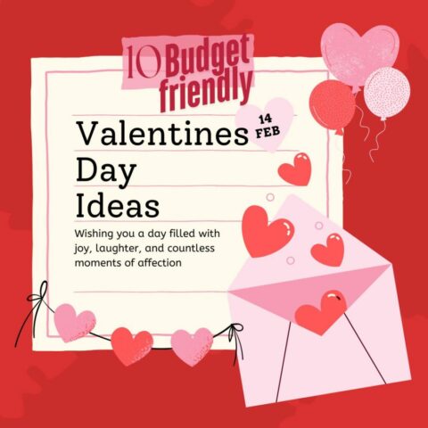 10 budget friendly Valentine day ideas